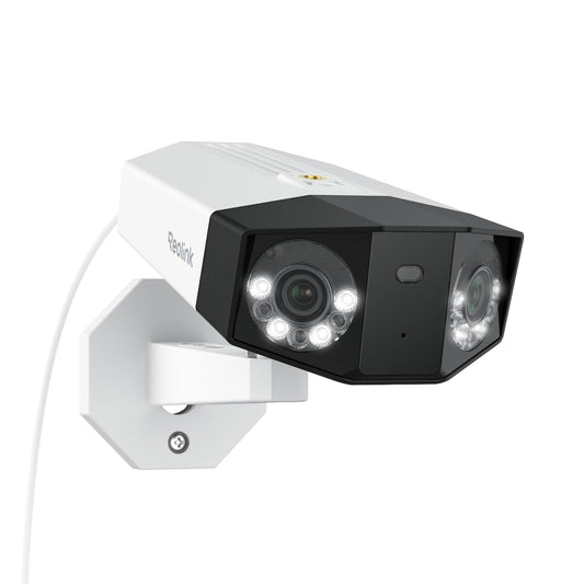 Reolink Duo 3 PoE 16MP UHD Dual-Lens PoE Security Camera with 180° Panoramic View, Motion Track, Color Night Vision, Person/Vehicle/Animal Detection, 2 Way Audio, Supports 24/7 Recording