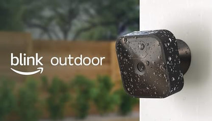 Certified Refurbished Blink Outdoor with two-year battery life | Wireless HD smart security camera, motion detection, Alexa enabled | 2-Camera System