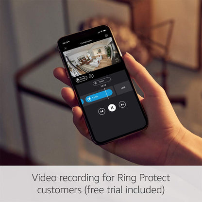 Ring Outdoor Camera Battery (Stick Up Cam) | HD wireless outdoor Security Camera 1080p Video, Two-Way Talk, Wifi, Works with Alexa | alternative to CCTV system | 30-day free trial of Ring Protect