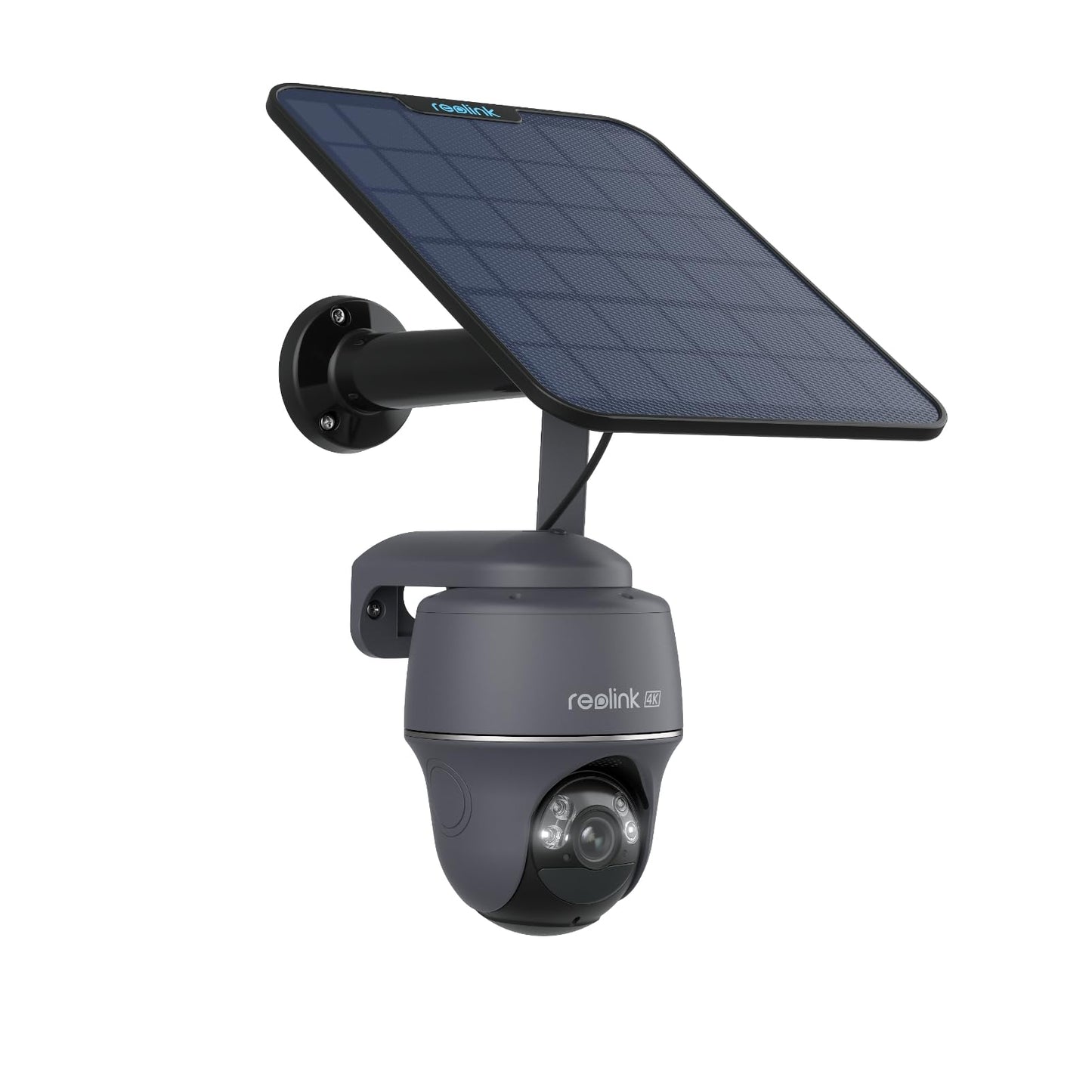 Reolink 4K/8MP 4G Camera, Solar-powered Security Camera Outdoor with Colour Night Vision, No WiFi Security Camera, Pet/Person/Vehicle Detection, Outdoor Camera Wireless, Go PT Ultra-G + Solar Panel
