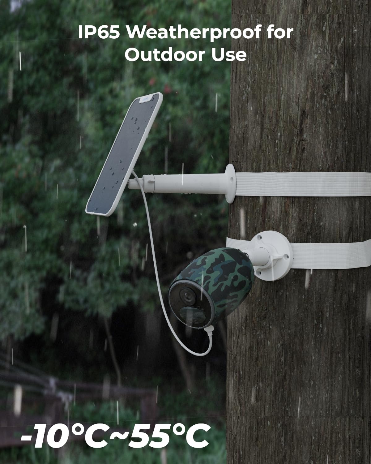 Reolink 4G LTE Security Camera Outdoor Wireless, Go Plus+Solar Panel, No Wifi Camera with Person/Vehicle/Animal Detection, 2-Way Audio, Battery Operated Security Camera, 2K Night Vision, Waterproof