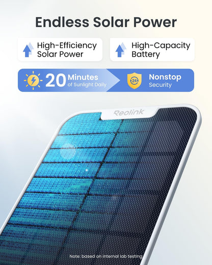 Reolink Home Hub+ 4K HD Security Camera Outdoor Wireless Kit, Argus PT Ultra+Solar Panel Home Security System, 64GB Local Storage, No Subscription Fee, 360° Surveillance, Night Vision, 2.4/5 GHz WiFi