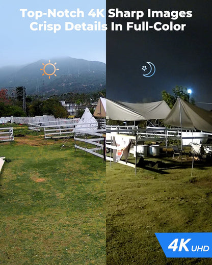 Reolink 4K PoE Security Camera with Human/Vehicle Detection, 5X Optical Zoom with Spotlight, Color Night Vision Motion Alerts Time-Lapse Two-Way Audio, RLC-811A